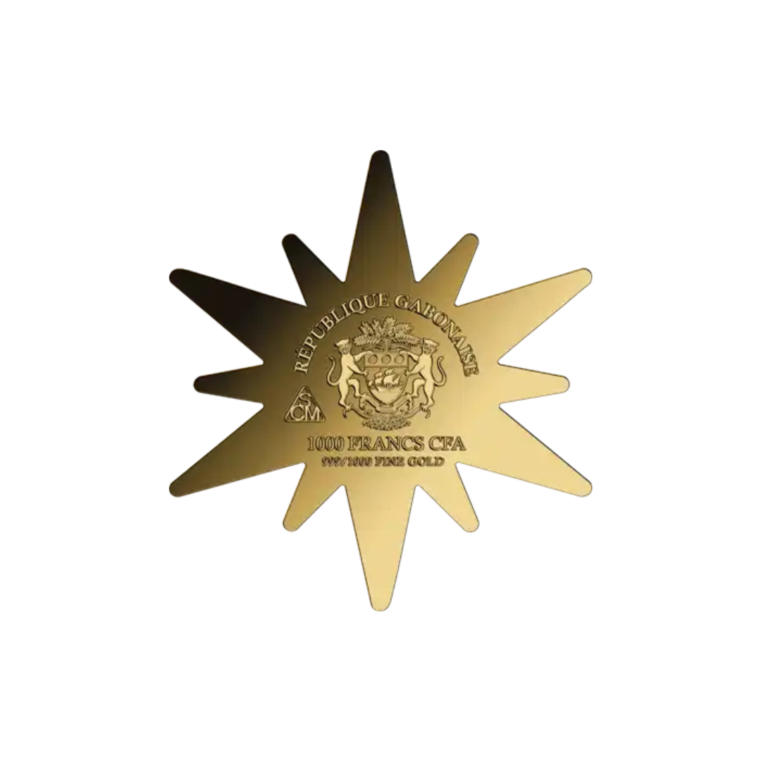 Star in Gift Box - Gold Gift
