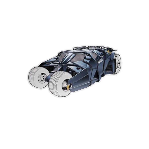 Batman Begins: The Tumbler 1/2oz Silver Coin With Gold Chase