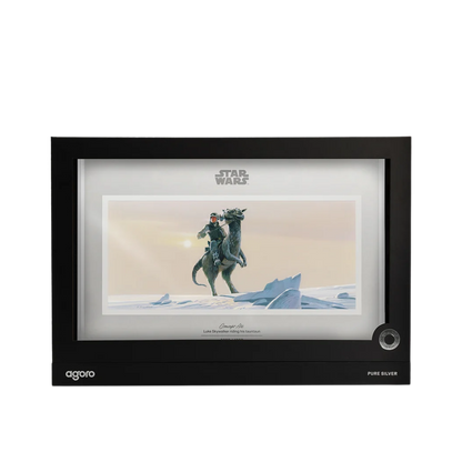 Star Wars: Luke Skywalker Riding His Tauntaun 20g Silver Foil - image 4