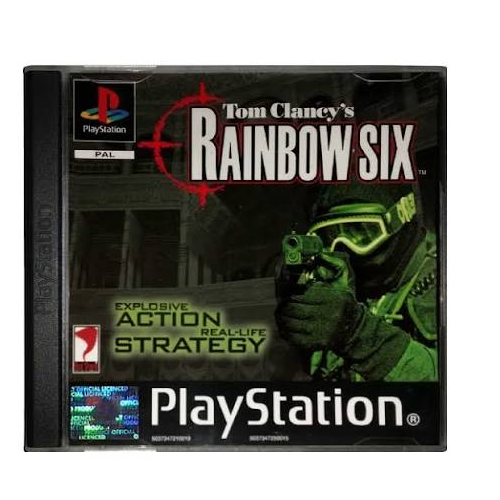 PS1 - Rainbow Six With Manual (15+) Preowned