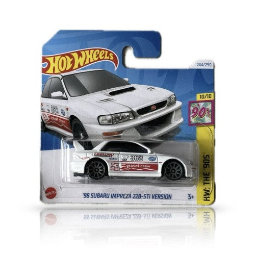 Hot Wheels - HW: The '90s 244/250 [2024] '98 Subaru Impreza 22B-STi Version (3+) Preowned