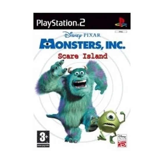 PS2 - Monsters Inc. Scare Island (3) Preowned