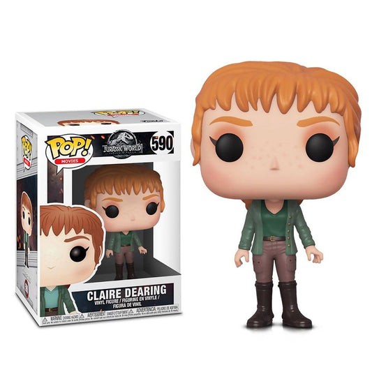 Funko Pop! - Jurassic World Fallen Kingdom [590] Claire Dearing (3) Preowned