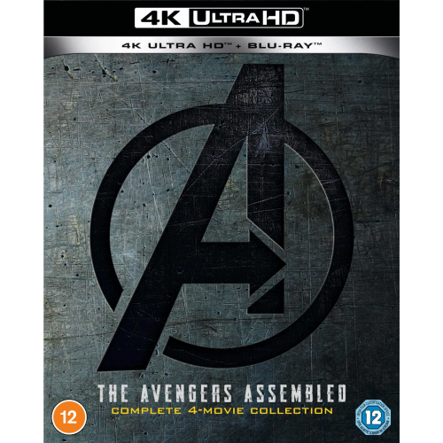 4K Blu-Ray - Avengers 1-4 UHD Collection (12) 9 Discs Preowned