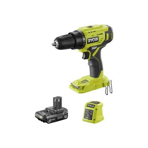 Ryobi One Plus 18v Cordless Drill with 18v 2.5ah Battery And Charger Grade B Preowned