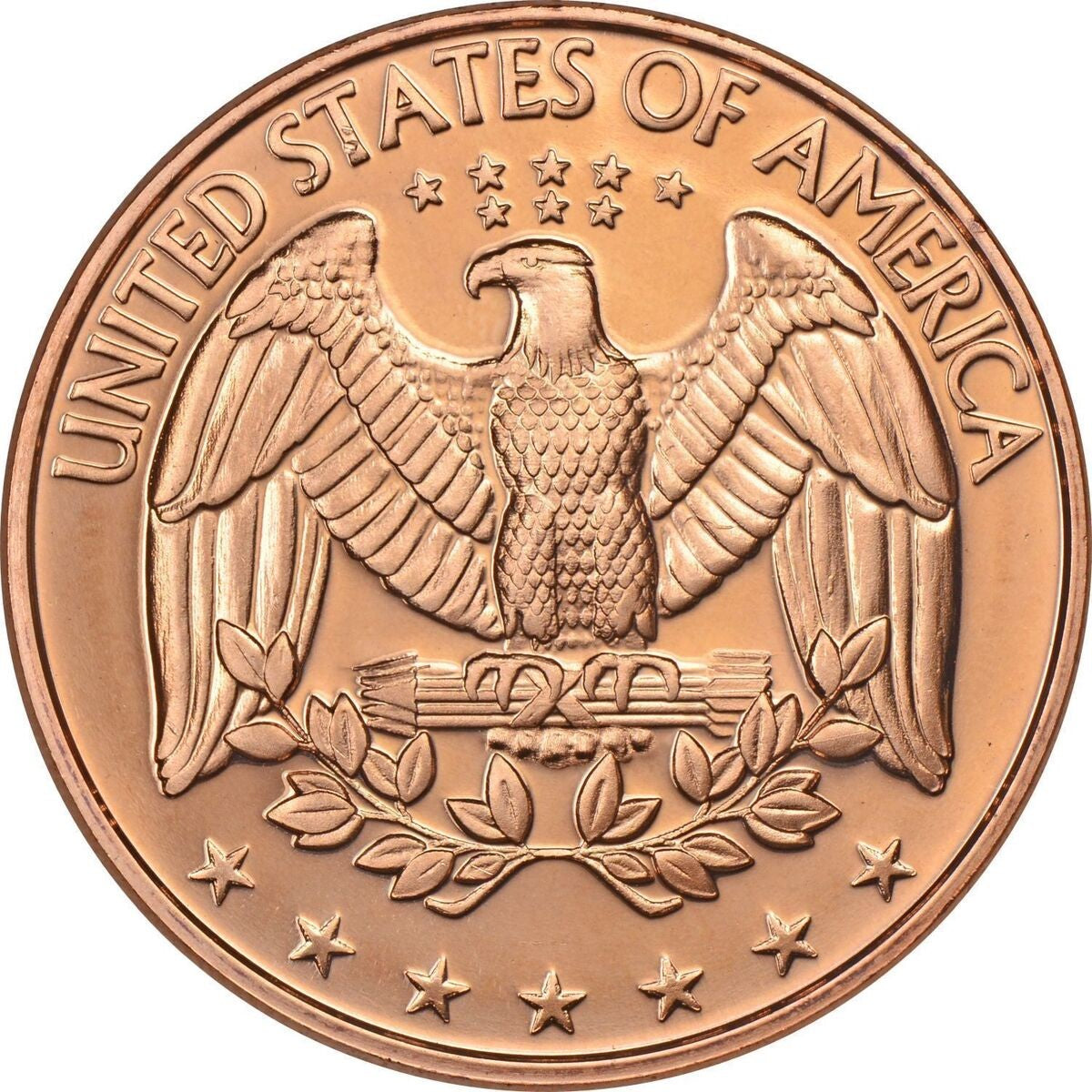 1 oz Copper Round US Quarter