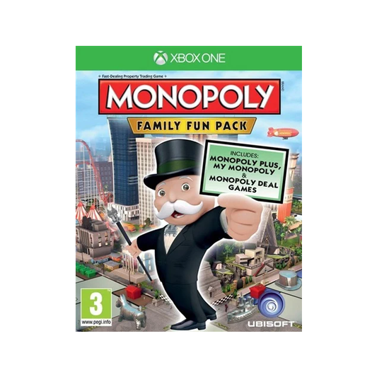 Xbox One - Monopoly: Family Fun Pack (3) Preowned