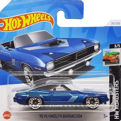 Hot Wheels - HW Roadsters 20/250 '70 Plymouth Barracuda (3+) Preowned
