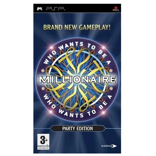 PSP - Who Wants To Be A Millionaire Party Edition (3+) Preowned