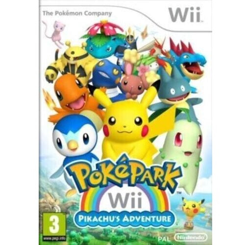 Wii - Pokepark Pikachu's Adventure (3) Preowned