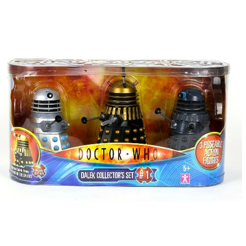 Doctor Who Dalek Collectors Set 1 Preowned