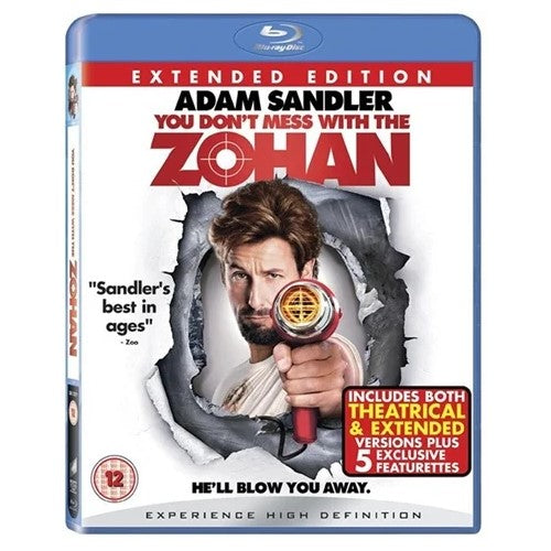 Blu-Ray - You Don't Mess With The Zohan (12) Preowned