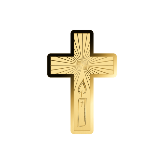 Cross - Gold Gift - In Gift Box