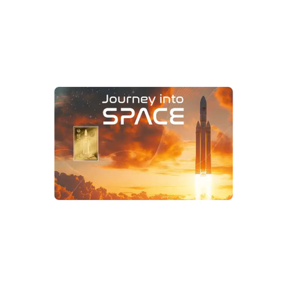 Space Ariane 6 Gold Card - Gold Gift