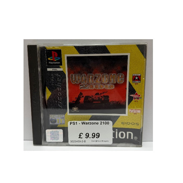 PS One - Warzone 2100 No Manual (11+) Preowned