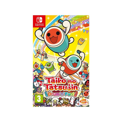 Switch - Taiko No Tatsujin Drum'n'fun (6) Collector's Edition With Drum Set Preowned