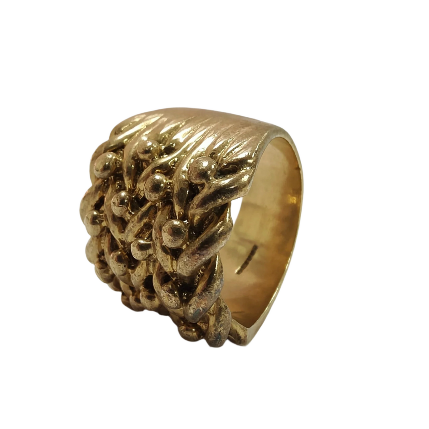 9ct Gold Keeper Ring 28.6g Preowned