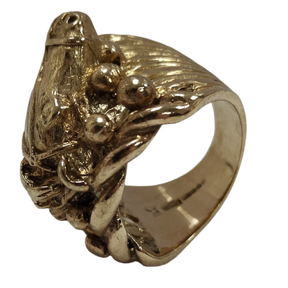 9ct Gold Horse Keeper Ring 31.5g Preowned