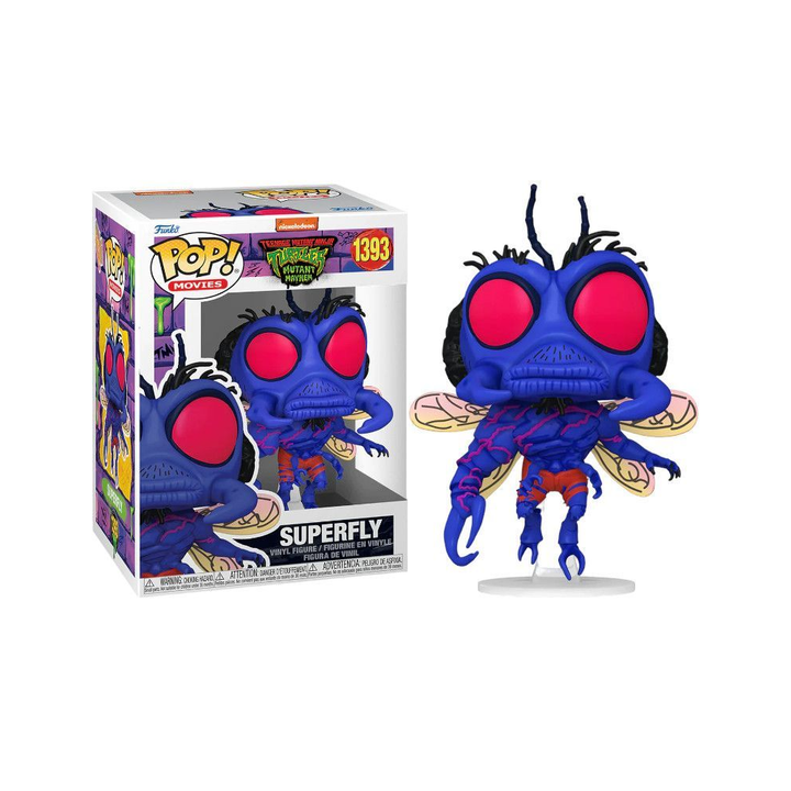 Funko Pop - Teenage Mutant Ninja Turtles [1393] Superfly (3+) Preowned