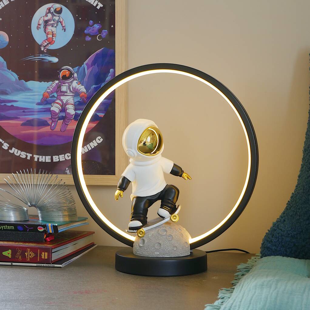 Astro Series Ultra Cool Astronaut figurine LED Ring Lights