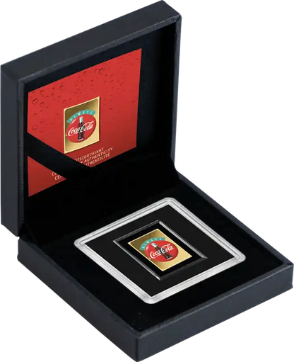 Vintage Coca-Cola  "Better With Coke" in Gift Box - Gold Gift