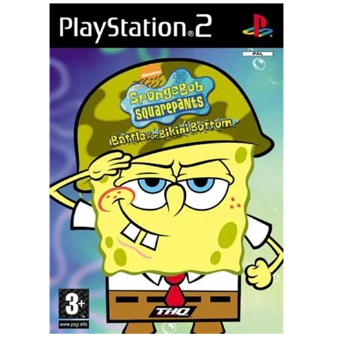 PS2 - Spongebob Squarepants Battle For Bikini Bottom (3+) Preowned