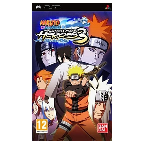 PSP - Naruto Shippuden: Ultimate Ninja Heroes 3 (7) Preowned