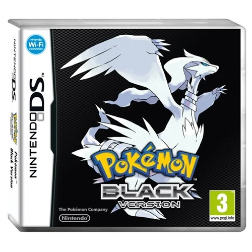 DS - Pokemon Black Version (3) Preowned