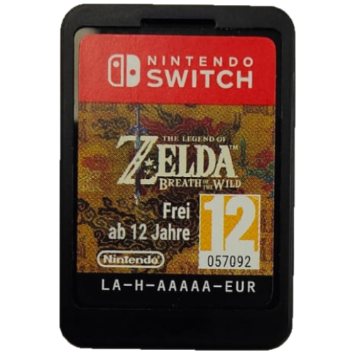 Switch - The Legend Of Zelda Breath Of The Wild (12) Unboxed Preowned