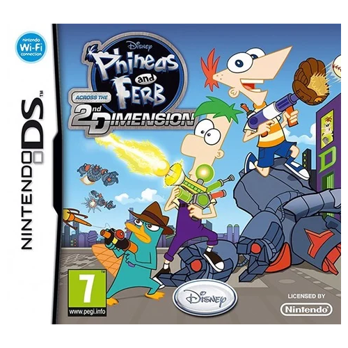 DS - Phinieas And Ferb: Across The Snd Dimension (7) Preowned