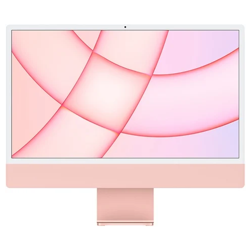 Apple iMac 21.1 (2021) M1 8GB Ram 256GB SSD 24"4.5K 8 Core GPU MacOS Pink Grade B Collection Only