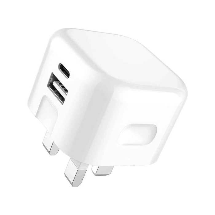 Ven-Dens 20w Dual Type C/USB PD Fast Charging Plug