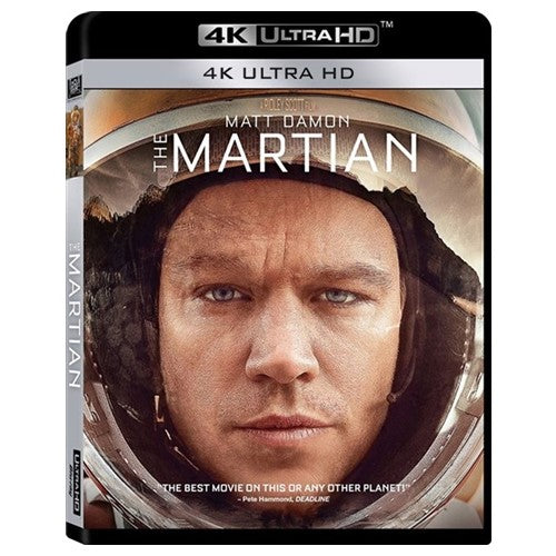 4K Ultra HD Blu-Ray - The Martian (12) Preowned