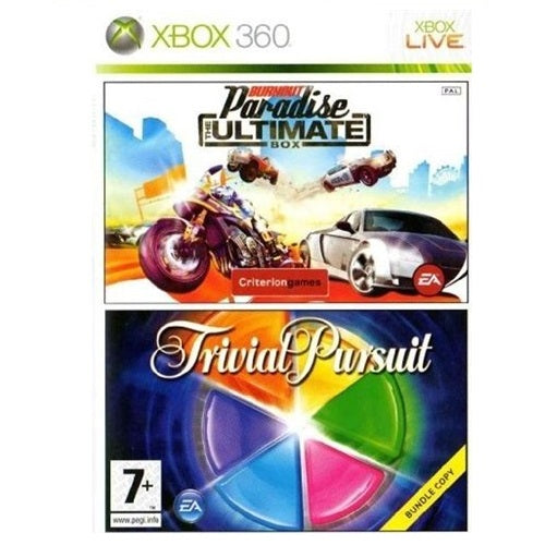 Xbox 360 - Trivial Pursuit/Burnout Paradise Ultimate (7+) Preowned