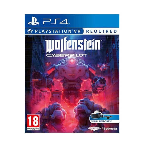 PS4 - Wolfenstein Cyberpilot (18) Preowned