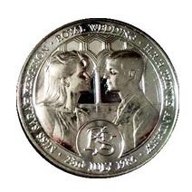 HRH Prince Andrew and Miss Sarah Ferguson Royal Wedding Token