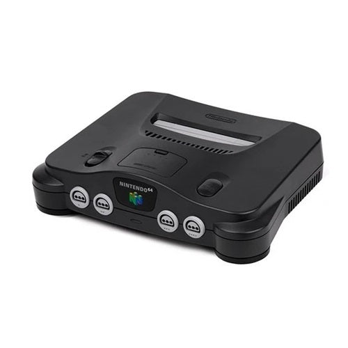 Nintendo 64 Black Console With One Controller Unboxed Preowned