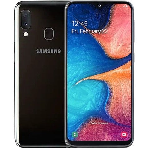 Samsung A20e 32GB Unlocked Black Grade B Preowned