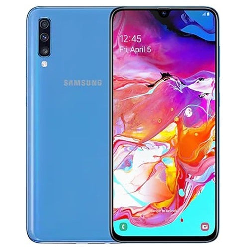 Samsung A70 128gb Dual Sim Unlocked Blue Grade C Preowned