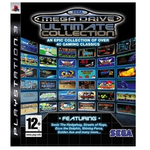 PS3 - Sega Megadrive Ultimate Collection (12) Preowned