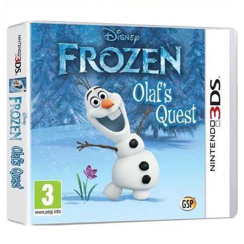 3DS - Frozen: Olaf's Quest (3) Preowned