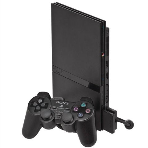 Playstation 2 Slim Black Console Unboxed Preowned