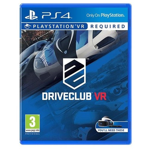 PS4 - Driveclub VR (3) Preowned