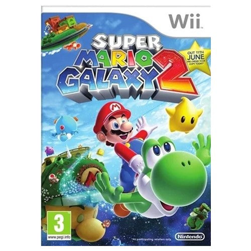 Wii - Super Mario Galaxy 2 (3) Preowned