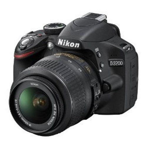 Nikon D3200 24M.2MP DSLR Camera & 18-55MM VR Lens Grade B Preowned