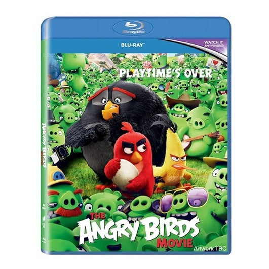 Blu-Ray - The Angry Birds Movie (U) Preowned