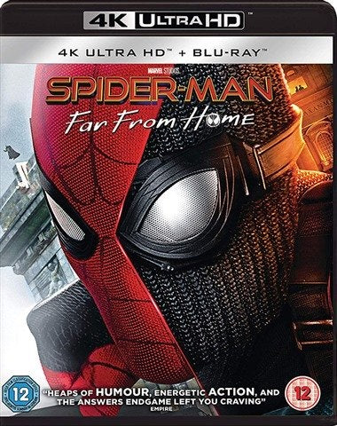 4K Blu-Ray - Spiderman Far From Home (12) Preowned