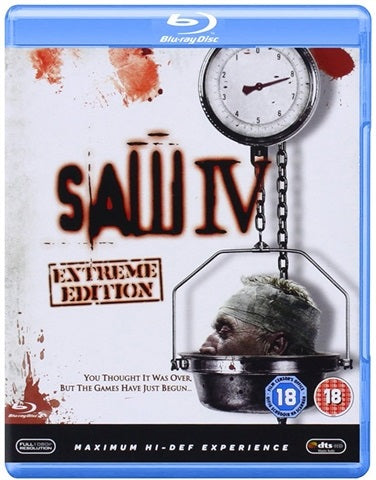 Blu-Ray - Saw IV (18) Preowned