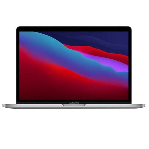 Apple MacBook Pro 17.1 M1 (8-CPU 8-GPU) 8GB Ram 256GB SSD TouchBar 13" Space Grey Grade B Preowend