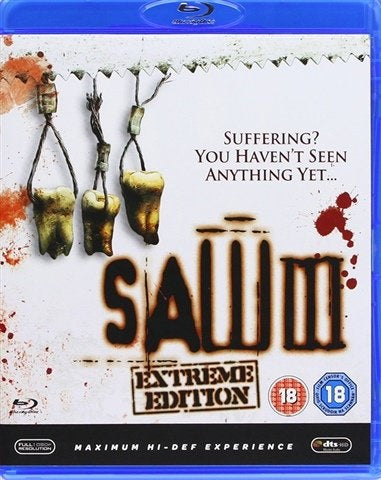 Blu-Ray - Saw III (18) Preowned